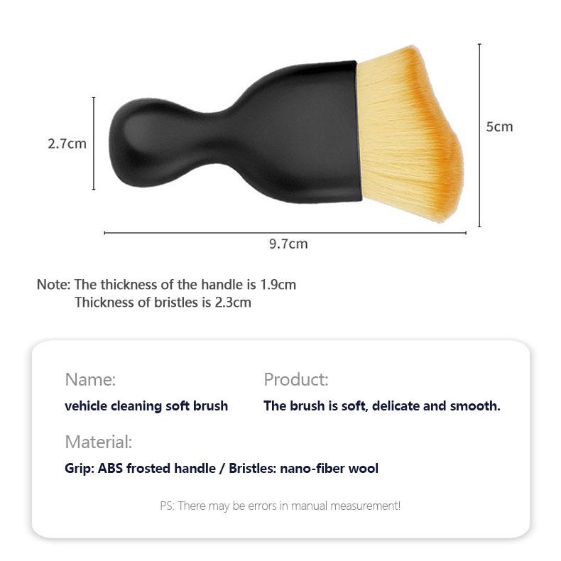 Car Detailing Brush Set – Interior Cleaning Tool for Dashboard, AC Vents, Keyboard & More | Soft Bristles | Multipurpose Auto Cleaner