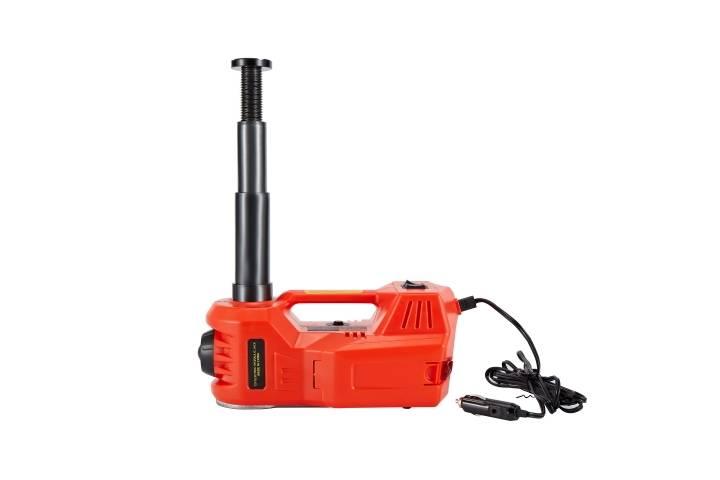 DC 12V 5 Tons Electric Hydraulic Car Jack with Impact Wrench, LED and Safety Hammer - 24 Months Warranty