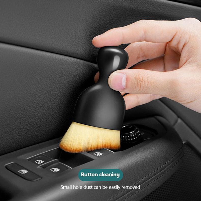 Car Detailing Brush Set – Interior Cleaning Tool for Dashboard, AC Vents, Keyboard & More | Soft Bristles | Multipurpose Auto Cleaner