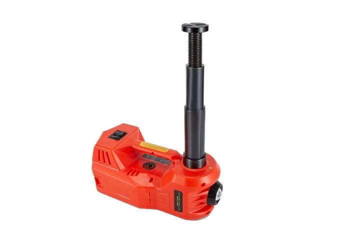 DC 12V Electric Hydraulic Car Jack with LED Light and Safety Hammer – Reliable and Efficient Tool for Vehicle Maintenance