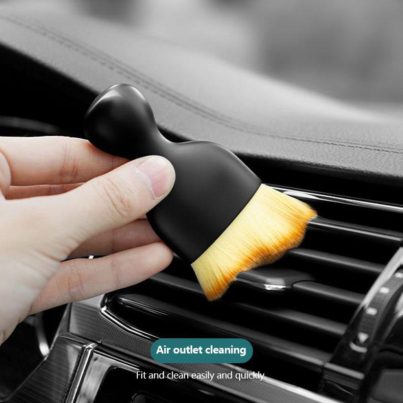 Car Detailing Brush Set – Interior Cleaning Tool for Dashboard, AC Vents, Keyboard & More | Soft Bristles | Multipurpose Auto Cleaner