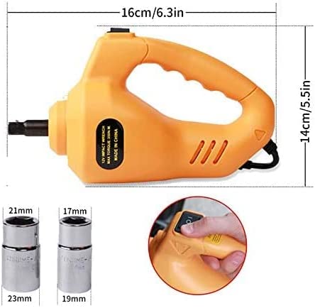 12V DC 150W Electric Floor Jack Lift Upto 3 Ton Weight | Scissor Jack Tool KIt (Height Upto 16.5 Inches)