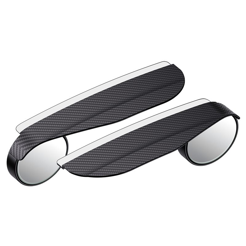 Blind Spot Mirrors for Car, HD Glass Convex Rear View Mirror with 360 Adjustable Stick-On, Frameless Wide Angle Exterior Accessory for SUV & Truck (Pack of 2)