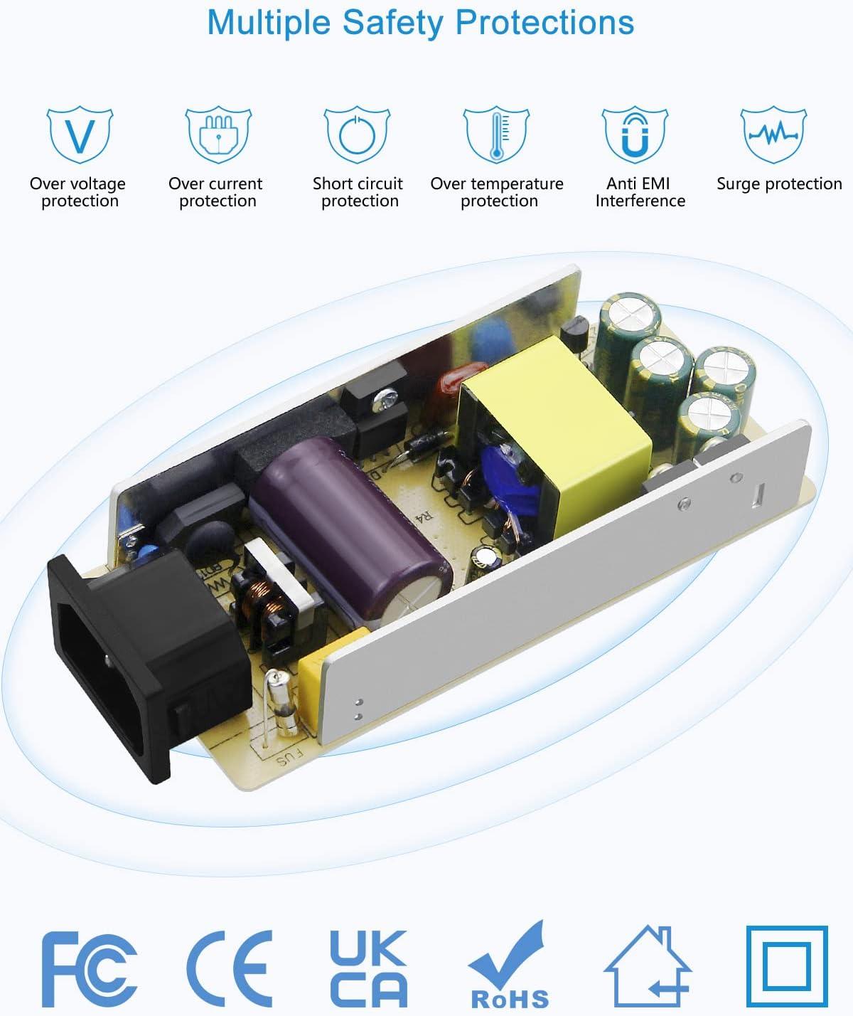 AC to DC Converter 12V 12.5A 100-240V Car Cigarette Lighter connector