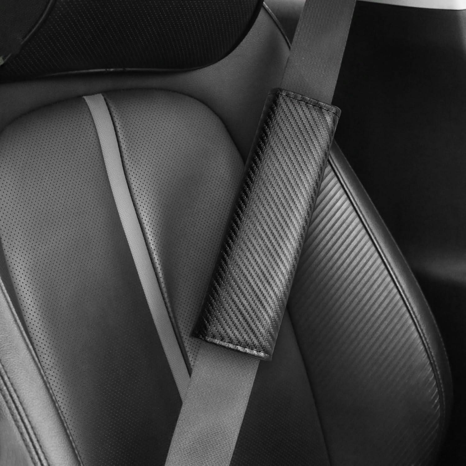 Soft Seat Belt Cover (2 PCS) – Shoulder Pad for Car & Backpack | Comfort & Safety | Universal Fit