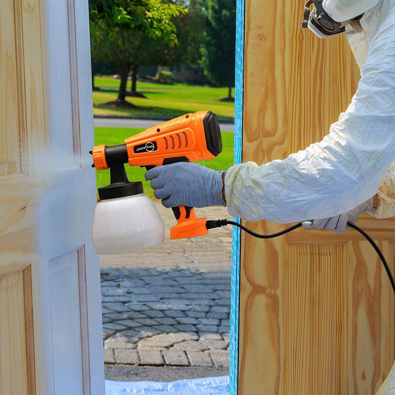 Janvitha 550W Paint Sprayer with copper motor
