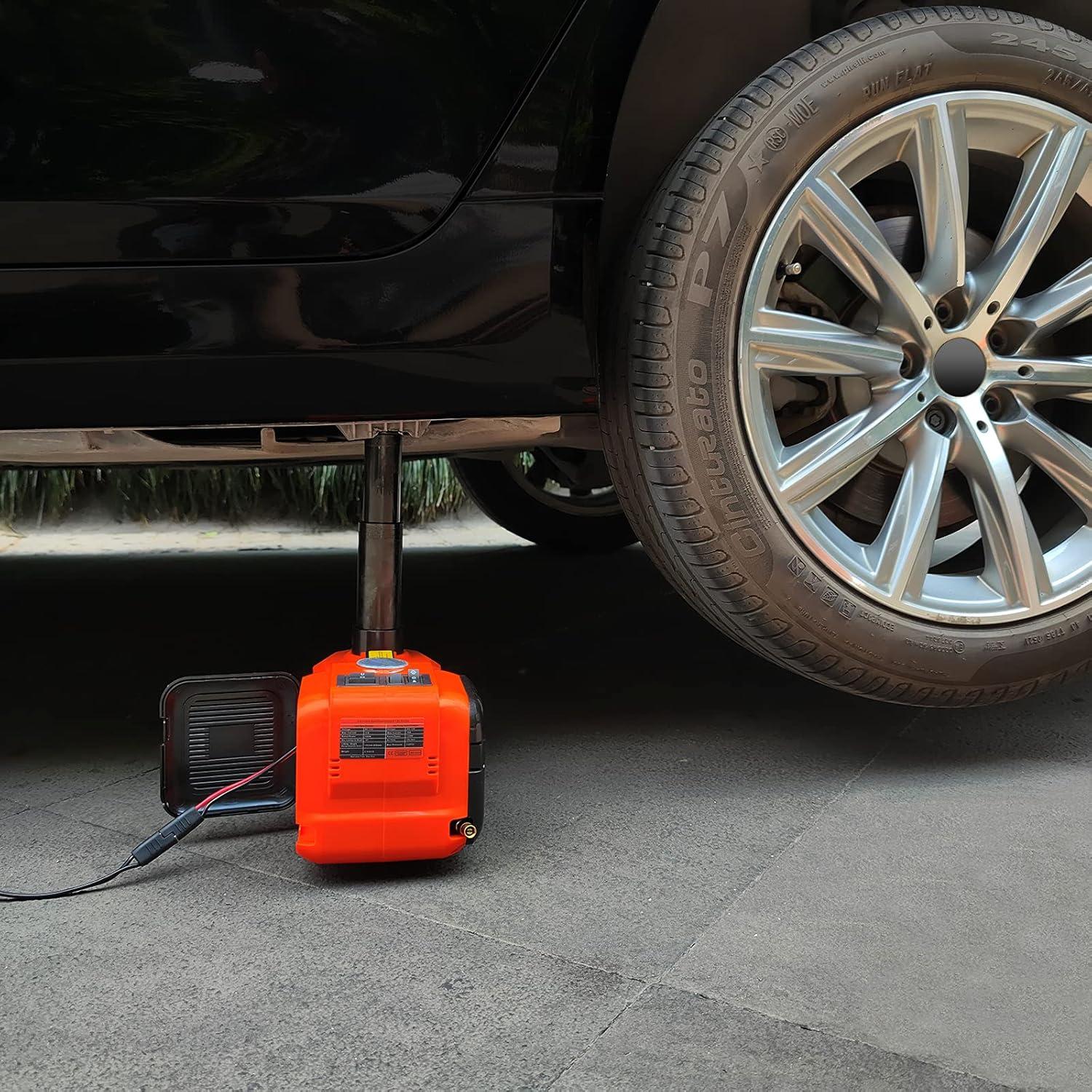 12V DC 5 Tons 6 in 1 Electric Hydraulic Car Jack set