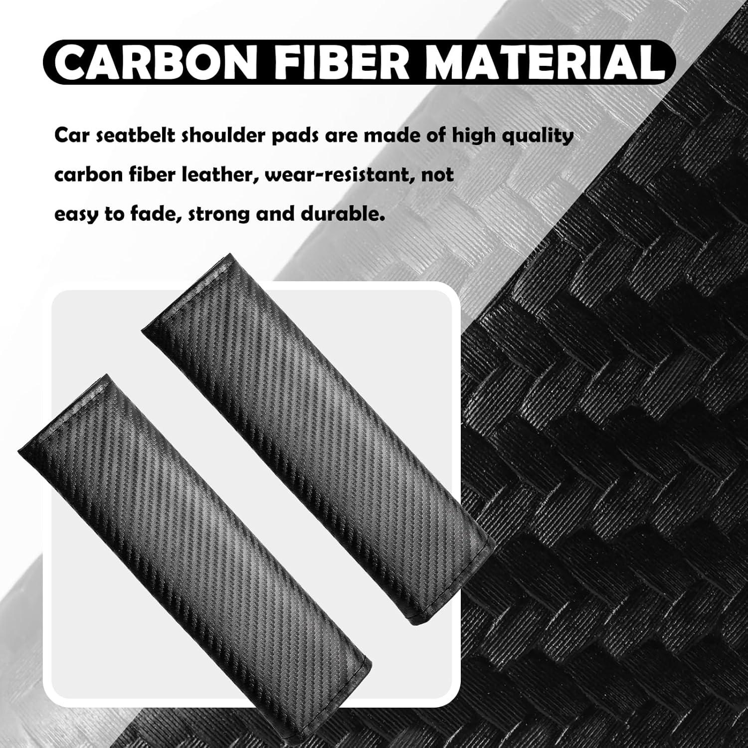 Soft Seat Belt Cover (2 PCS) – Shoulder Pad for Car & Backpack | Comfort & Safety | Universal Fit