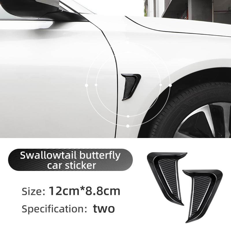 Car Decorative Fender Wing shape Design Attractive look