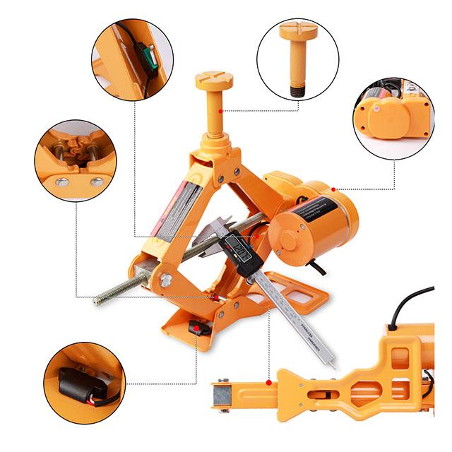 Electric Car Floor Jack Set 3 Ton 2-in-1 Automatic 12v Scissor Lift Jack with Impact Wrench for Tire Change Replacement for All Cars – 12 Months Warranty