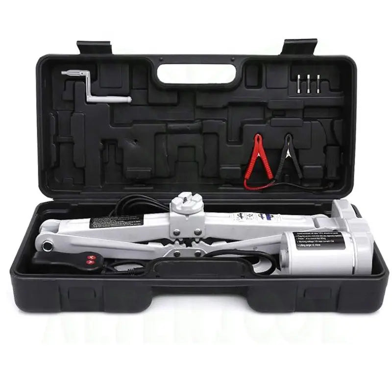 12V DC 150W Electric Floor Jack Lift Upto 5 Ton Weight | Electric Scissor Jack Tool KIt (Height Upto 16.5 Inches)
