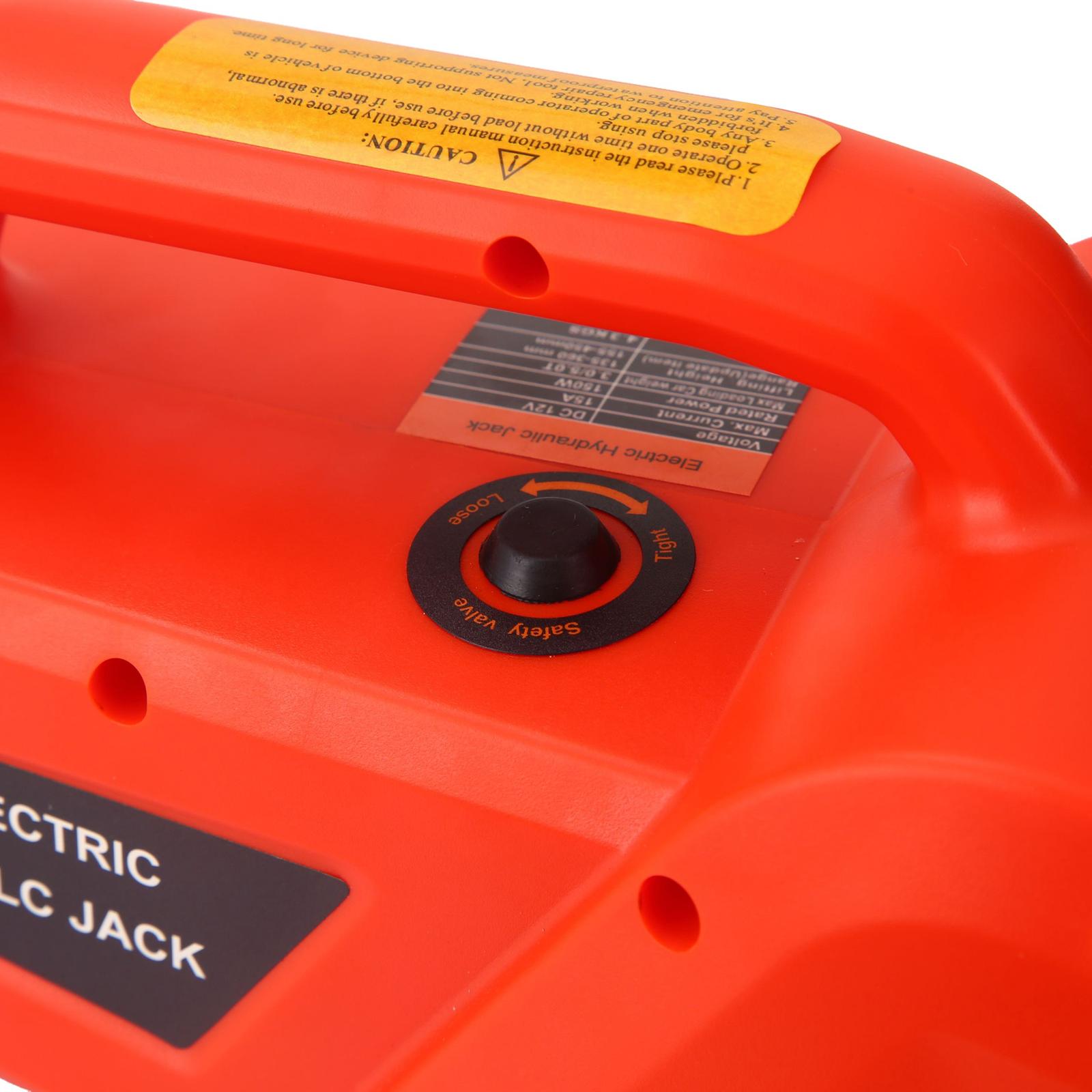 DC 12V 450mm 5 Tons Electronic Hydraulic Car Jack with Box - 24 Months Warranty