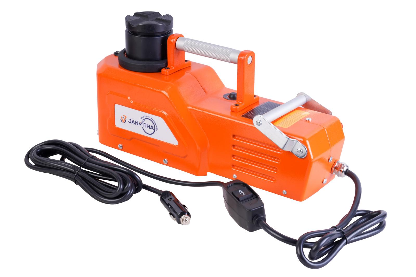 Electric Car Jack 10 Ton Capacity DC12V All Metal Hydraulic Jack for All Cars