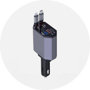 Retractable Car charger