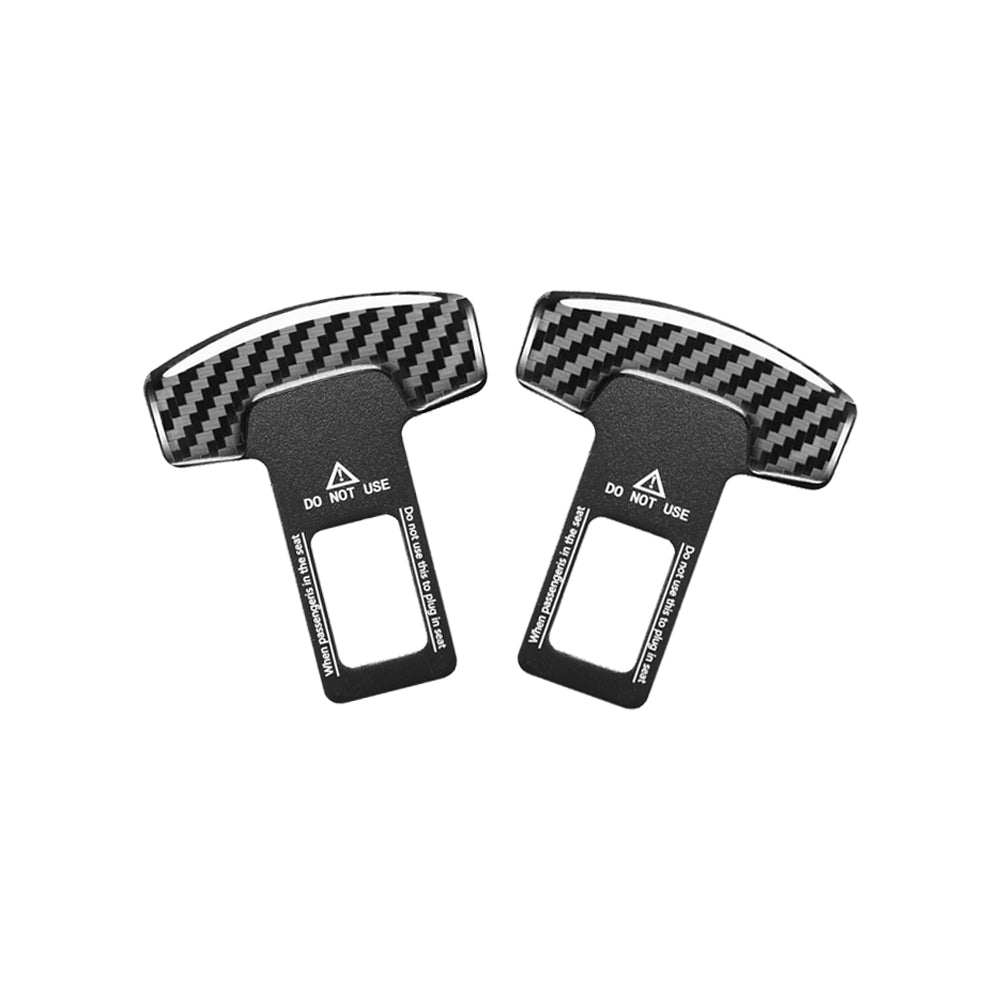 Universal Seat Belt Buckles Noise stopper 2 Peices (Set of 2x2) textured