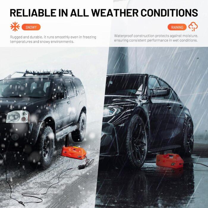 DC 12V 450mm 5 Tons Electronic Hydraulic Car Jack with Box - 24 Months Warranty - Image 8