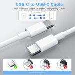Type C to Type C Smartphone Cable (2 Pack) 3.3 ft Smartphone Fast Charger Cord - USB C Cable, Power Delivery Compatible - Image 5