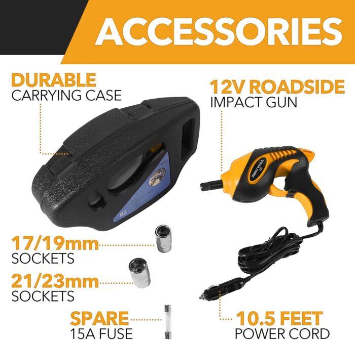 12V Electrical Impact wrench for all cars (Model JIW-YHP) - Image 6