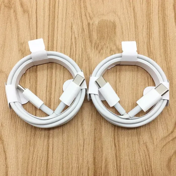 Type C to Type C Smartphone Cable (2 Pack) 3.3 ft Smartphone Fast Charger Cord - USB C Cable, Power Delivery Compatible - Image 6