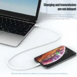 Pack of 2 USB C to Lightning Cable 20W 1M iPhone Fast Charger Cable USB-C Power Delivery Charging Cord - Image 3