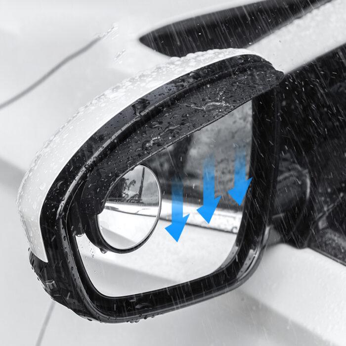 Blind Spot Mirrors for Car, HD Glass Convex Rear View Mirror with 360 Adjustable Stick-On, Frameless Wide Angle Exterior Accessory for SUV & Truck (Pack of 2) - Image 3