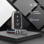 Hyundai Smart Key Cover with Keychain – Fits Creta, i20, Verna, Venue & More (3/4 Button Keys) - Image 5