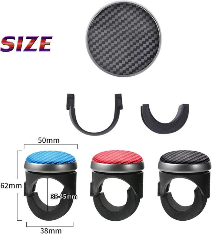 Car Steering Wheel Booster Spinner Knob 360-Degree Rotating Knob Ball Effort-Saving One-Handed Steering Booster - Image 5