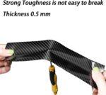 Car Door Edge Guard 7CM – 5D Carbon Fiber Scratch Protector Tape for Bumper, Sill & More (Universal Fit) - Image 4