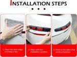 Universal Car Front&Rear Bumper Safe Guard Strip Protector Anti-Collision&Scratch for All Cars and Trucks (2, Red) - Image 11
