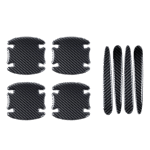 Car Door Handle Cup Protector Reflective Stickers – 8 PCS Universal Carbon Fiber Protection Film - Image 4