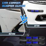 Universal Car Front&Rear Bumper Safe Guard Strip Protector for All Cars and Trucks (2, Blue) - Image 4
