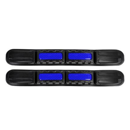 Universal Car Front&Rear Bumper Safe Guard Strip Protector  for All Cars and Trucks (2, Blue)